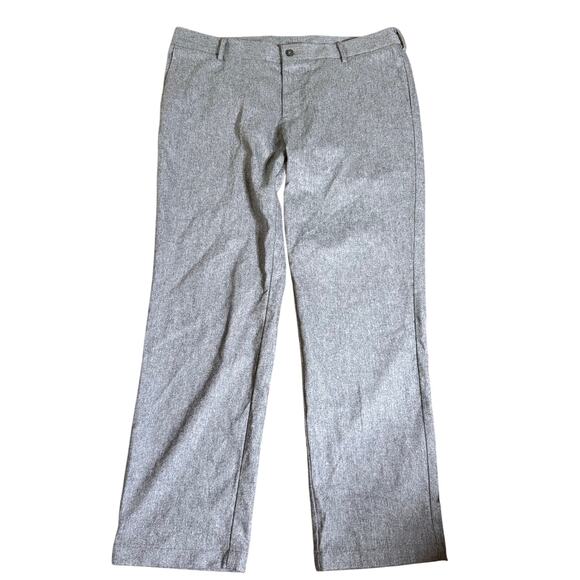J. Hilburn PFM Performance Wool & Cashmere Blend Dress Pants, Gray, Size 37 x 30 - Picture 1 of 7